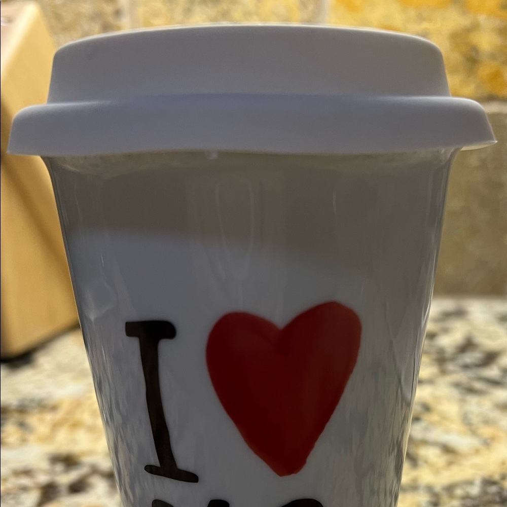 Henri Bendel coffee cup